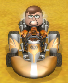 Jack Cayman (MadWorld) [Mario Kart Wii] [Works In Progress]