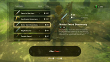 Master Sword Boomerang (Standalone)