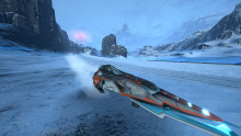 Mirage skin: Qirex Fighter from Wipeout