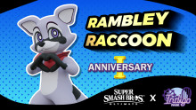 Rambley the Raccoon - Anniversary Edition