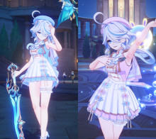 Furina Parade costume Mod