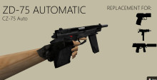 CZ-75 Auto for P228/MAC10/TMP - Default LD Style