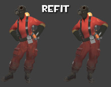 Scorched Earth Stompers Female Pyro Refit Attempt