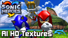 [GameCube] Sonic Heroes AI HD Textures