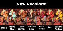 Vyper Redesign! (Now with Recolors!)