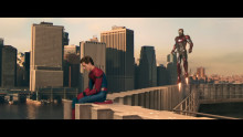 Preview of Iron Man Takes Spider-Mans Suit