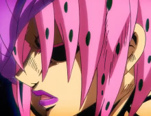 Preview of Doppio switch into Diavolo (dub) jojo