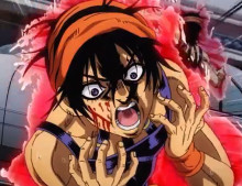 Preview of Narancia pète un câblé contre Fromaggio (jojo VF)