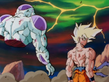 Preview of Dragon Ball Z- Goku kills Frieza on Planet Namek