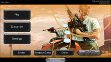 Preview of GTA V Menu Screen W/ GTA V pause music