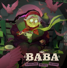 Baba with cigar