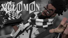 Monochrome Solomon + prtl particles