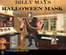 Billy Mays Halloween Mask