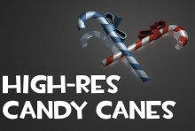 Hi-Res Candy Canes