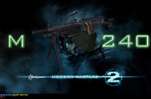 Imitating MW2 M240
