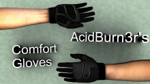 Grey Comfort Gloves