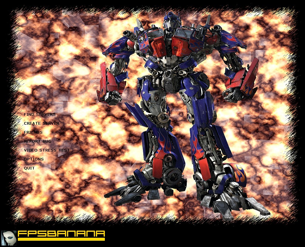 optimus prime High Res. GUI Mod for Counter-Strike: Source | CS:S Mods