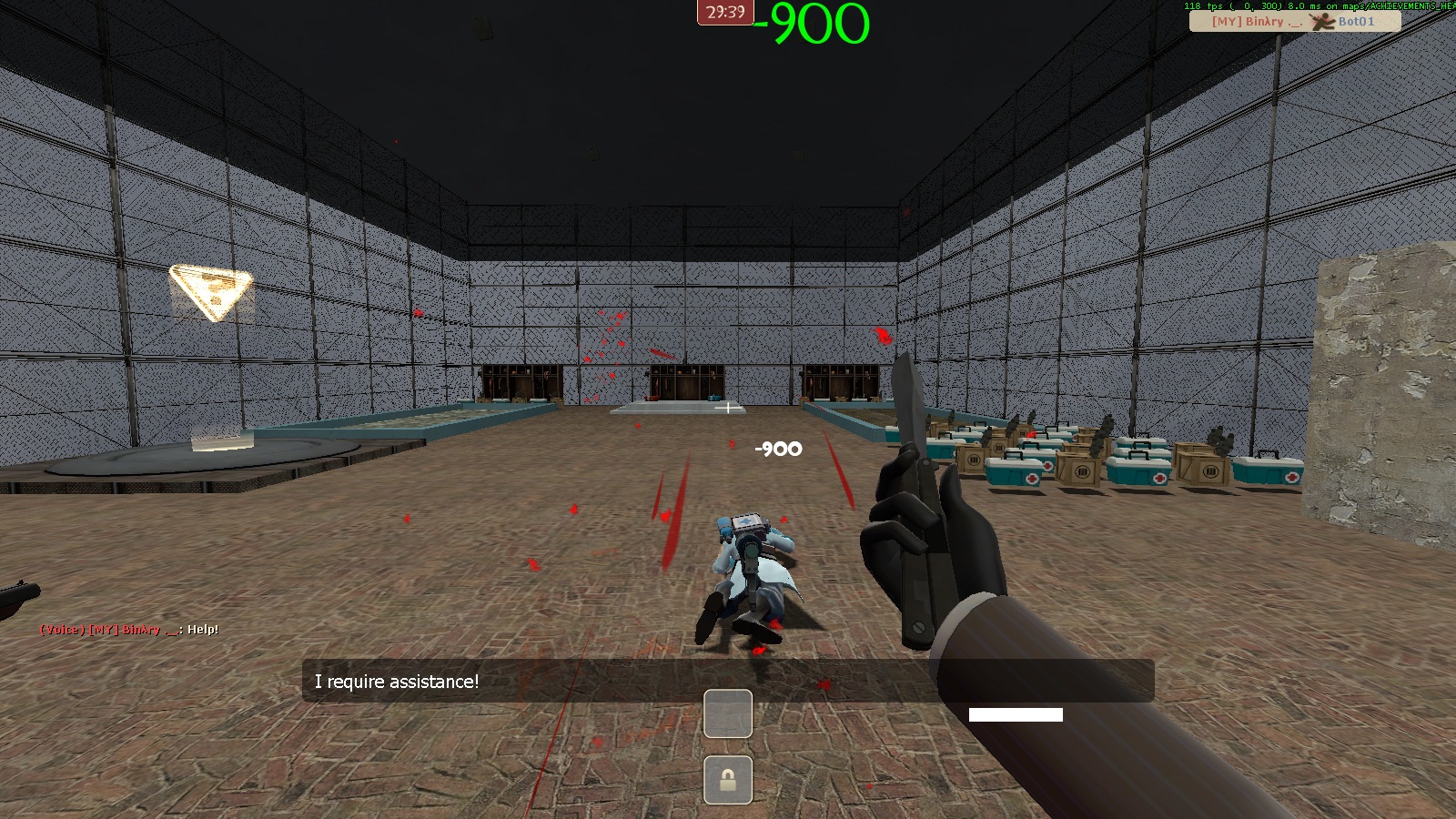 Combat text on HUD