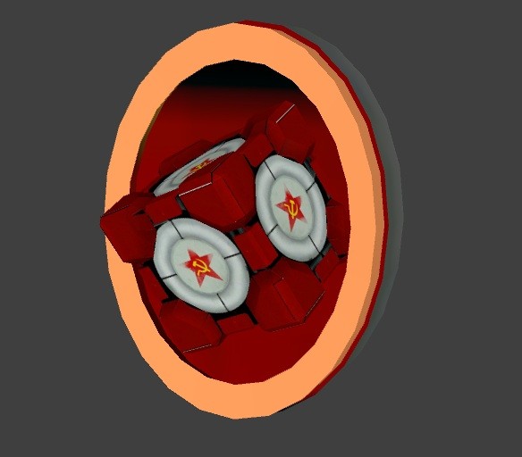 Communist Cube Pin