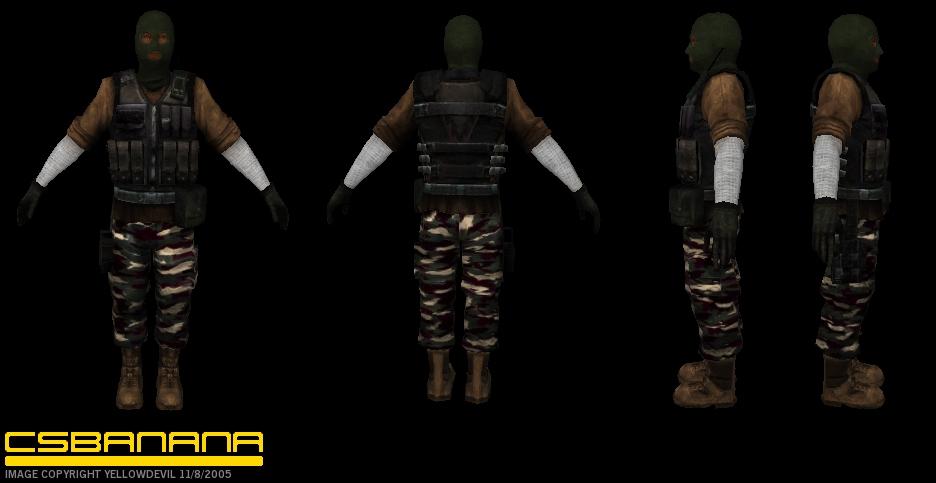 Phoenix Collection Reds Cs Red And Green Camo Phoenix Mod for Counter-Strike: Source | CS:S Mods