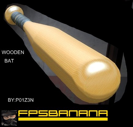 Bat reskin Wooden duct-tape