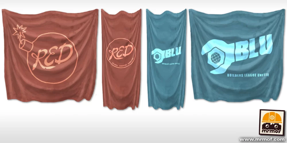 redfort banner RED/BLU