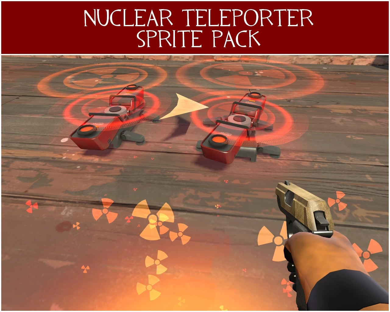 Nuclear Teleporter Effect Pack