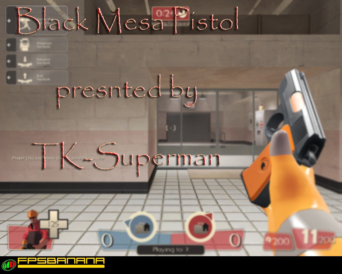 Black Mesa Pistol