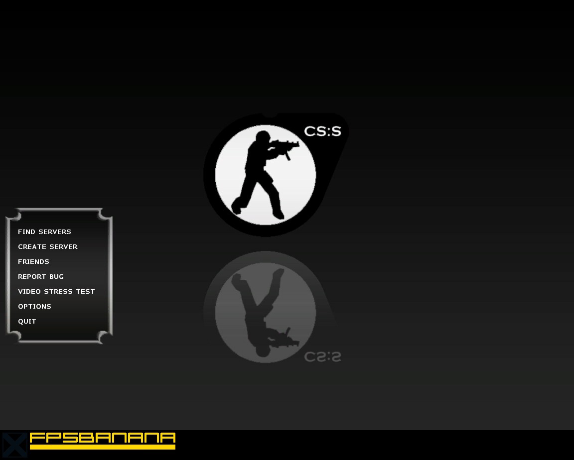 Black and white css logo [CounterStrike Source] [Mods]