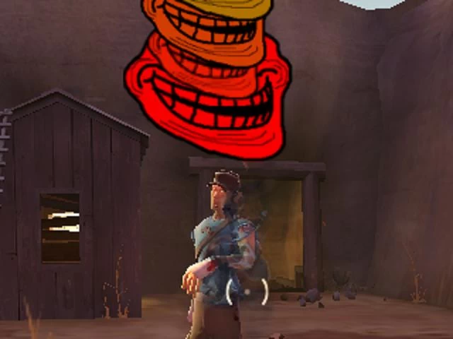 Rageface and Trollface