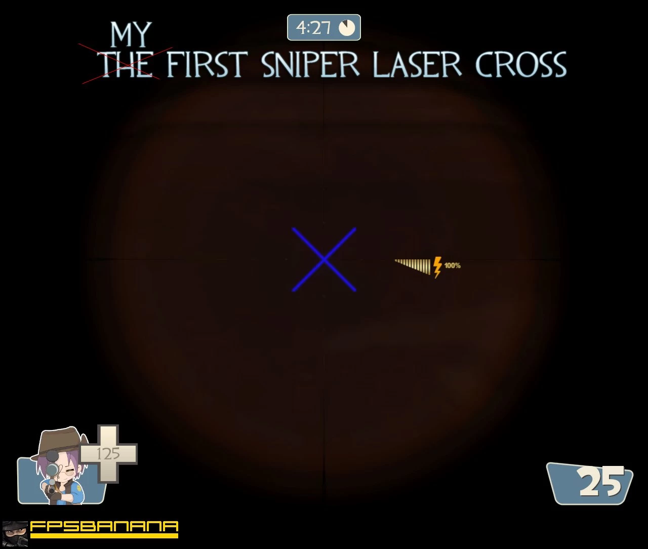 Sniper Laser Cross