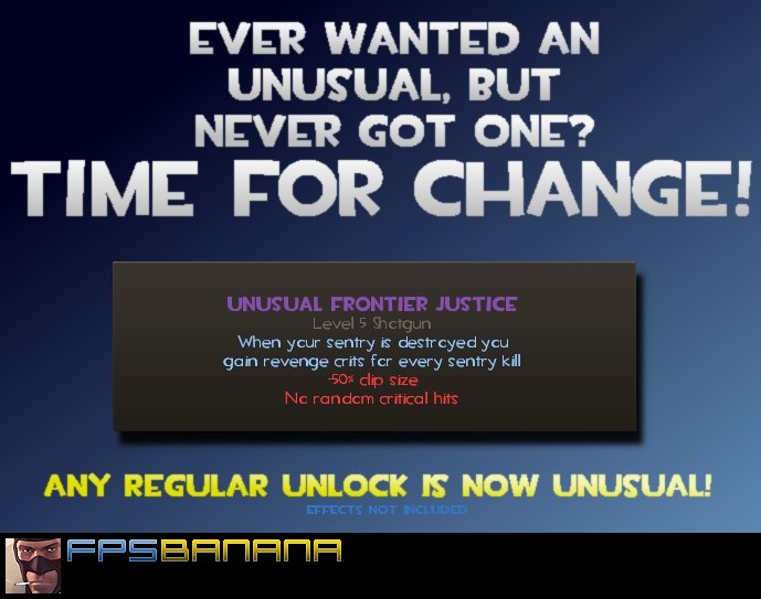 Turn everything into unusuals!