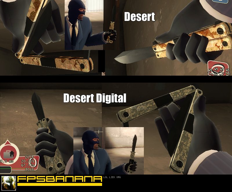 Camo Knifes