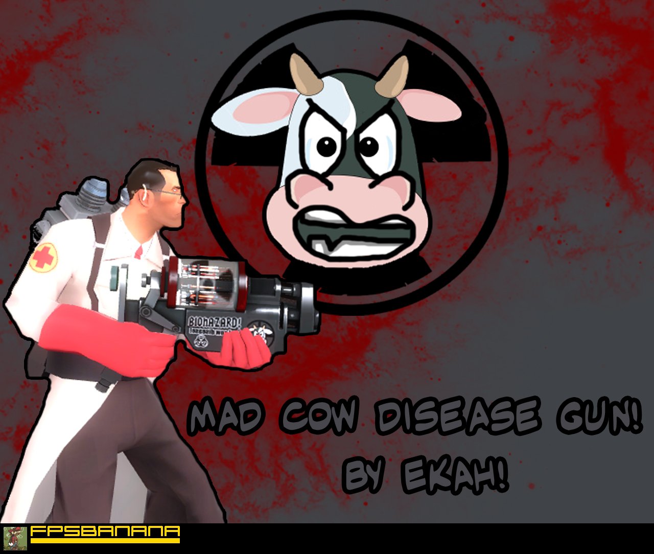 mad cow disease gun