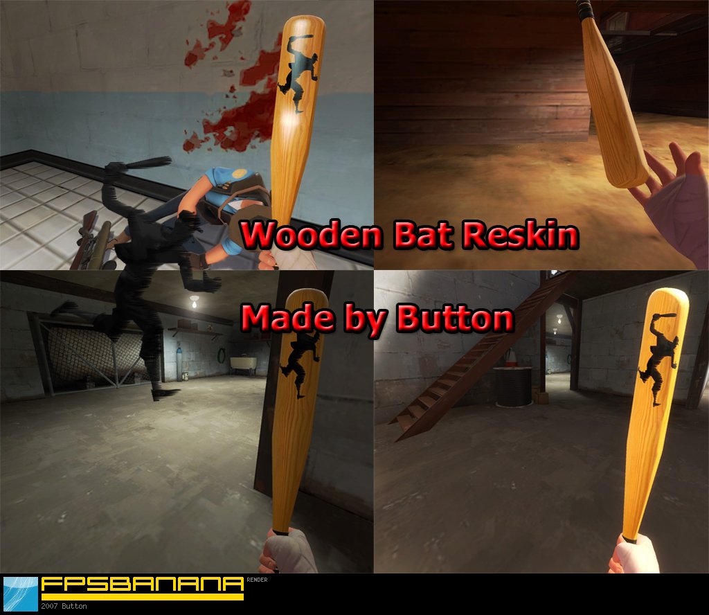 Wooden Bat Reskin