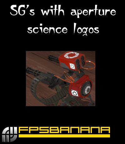 SG's With Aperture Science Theme