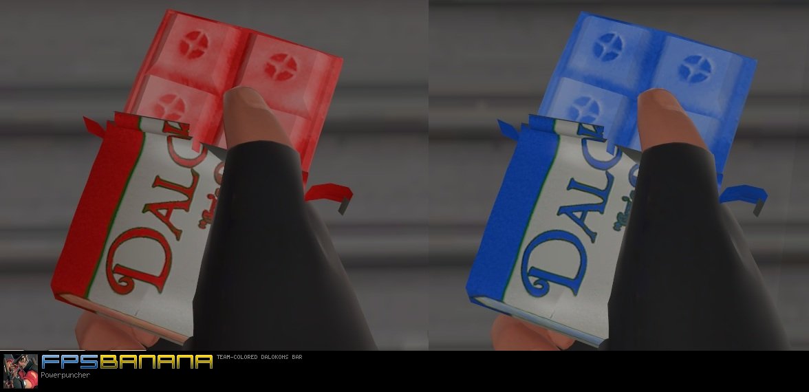 Team-Colored Dalokohs Bar