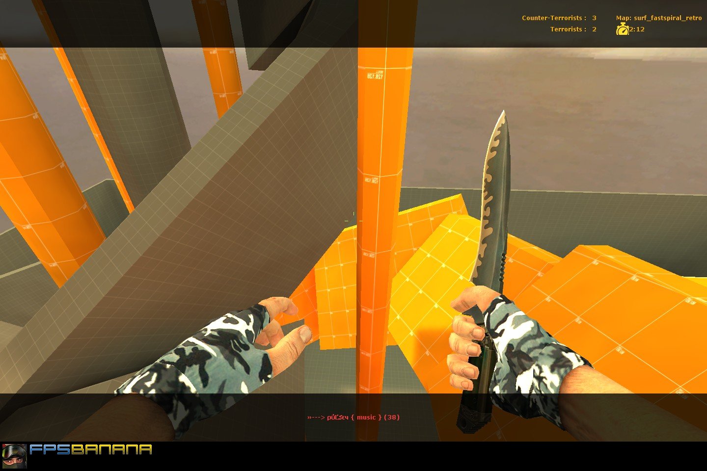 Veide's Blue Camo Gloves Mod for Counter-Strike: Source | CS:S Mods