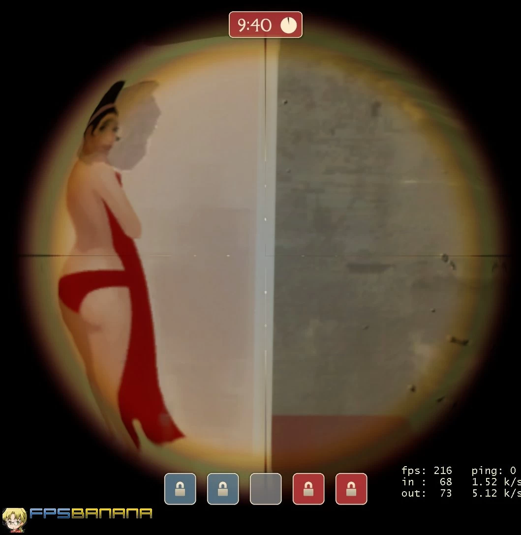 Old school sniper scope