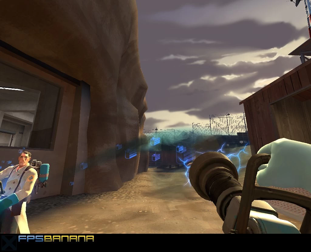 Semi-Transparent Medic gun Bea