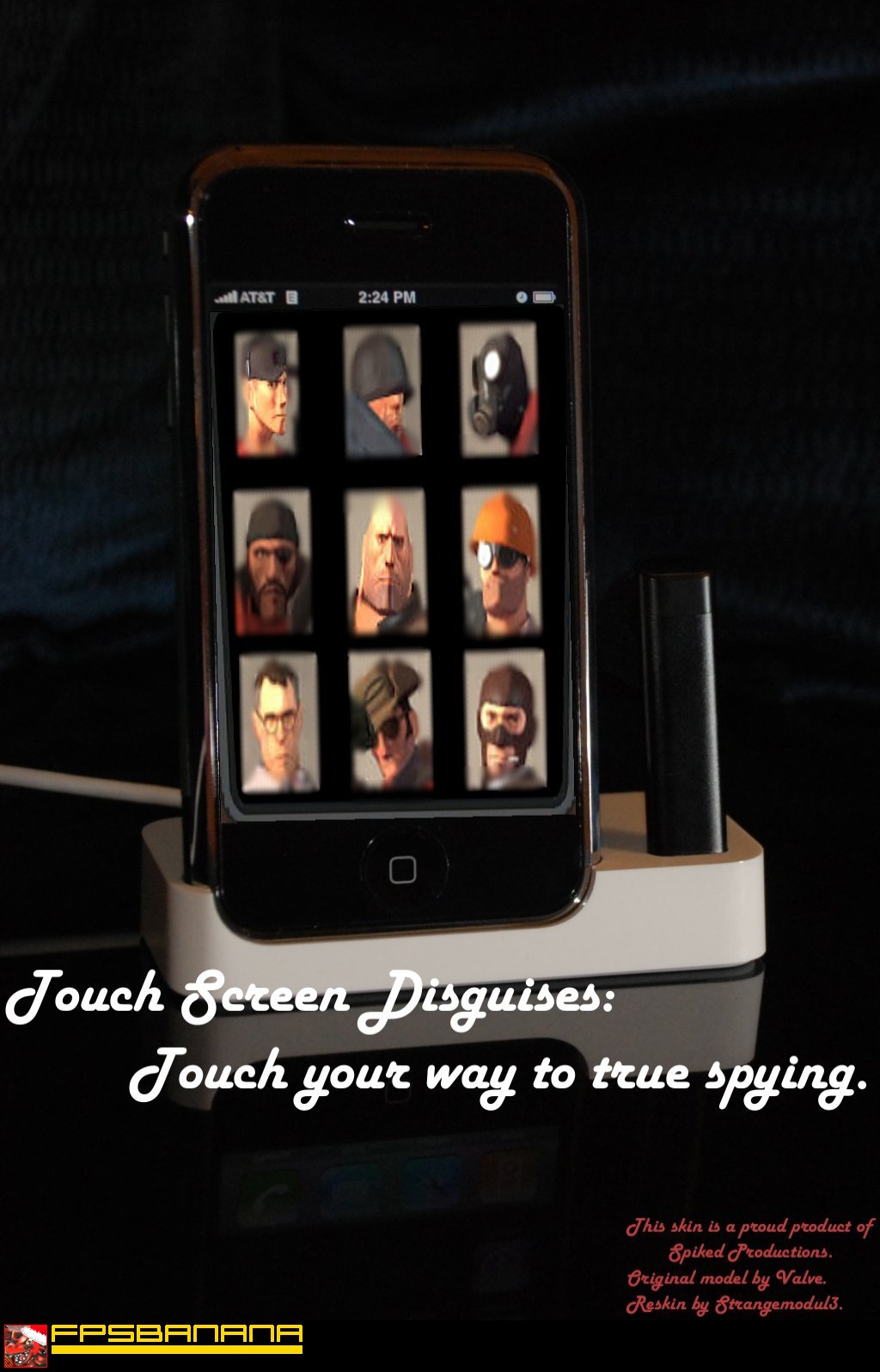 Touch Screen Spy Case