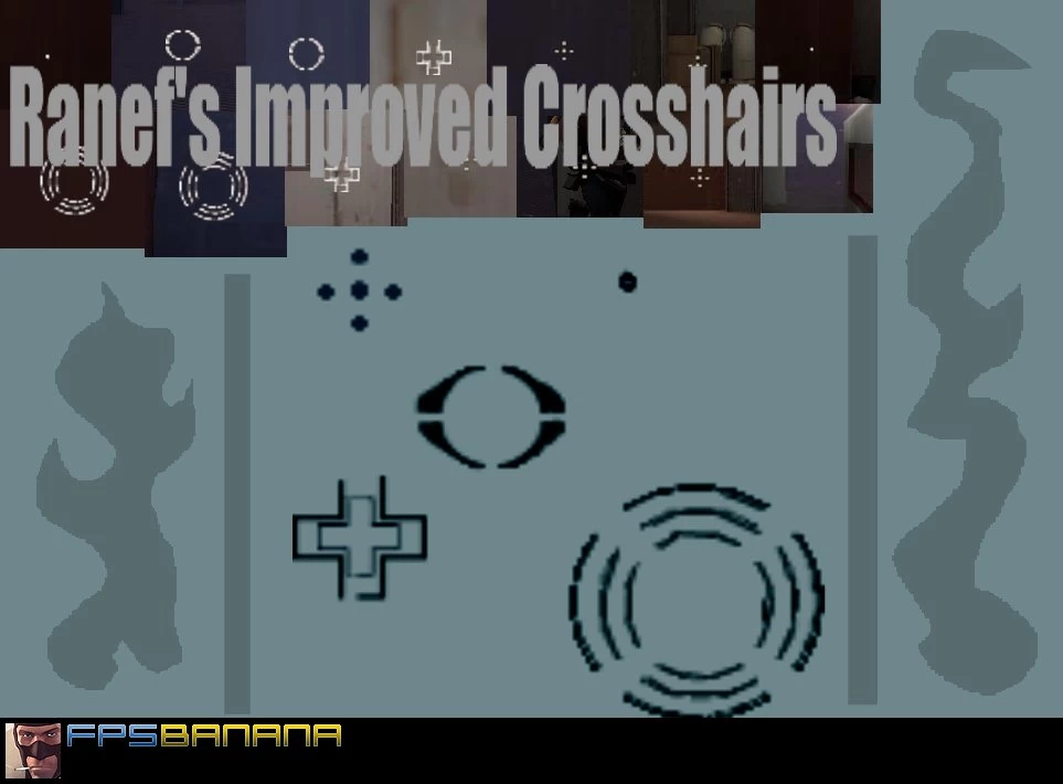 Ranef's Improved crosshairs