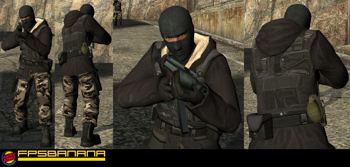 Cs Eta Tactical Terrorist Urban Squad Mod for Counter-Strike: Source | CS:S Mods