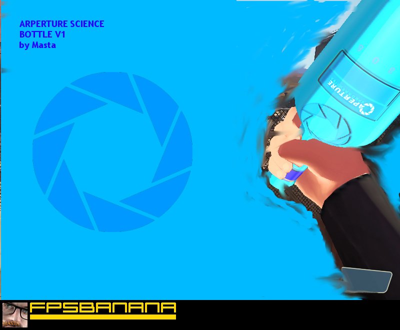 Masta Aperture Science Bottle