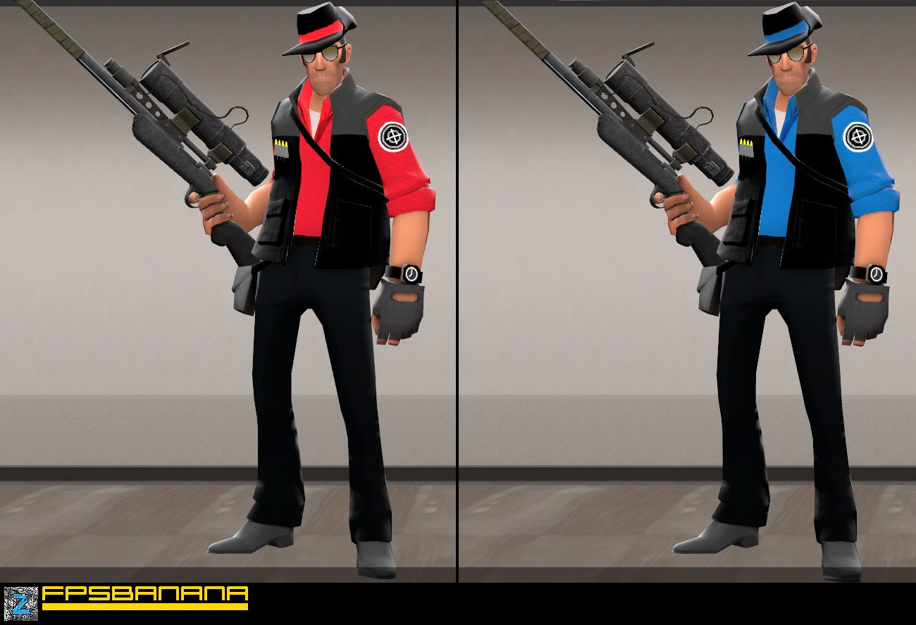 dark clothes sniper