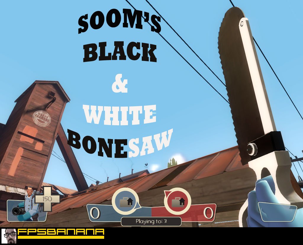 soom's black and white bonesaw