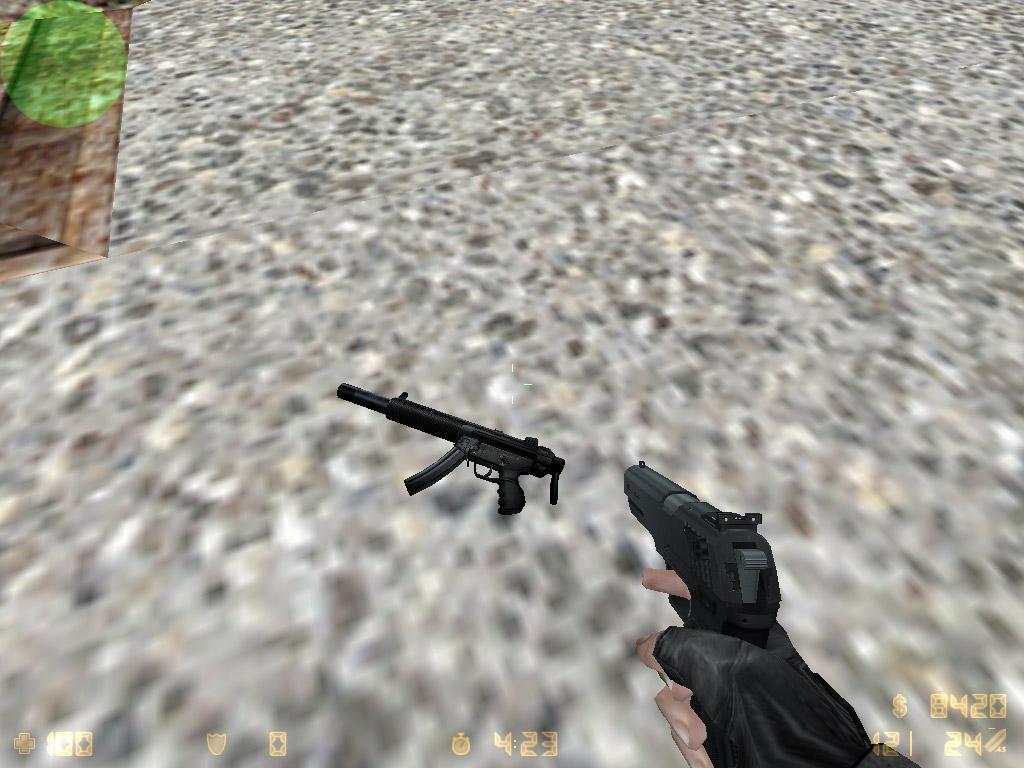 Condition Zero MP5-SD smgs in Counter-Strike 2