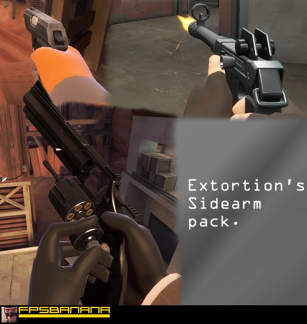 Extortion's Sidearm pack+Sound