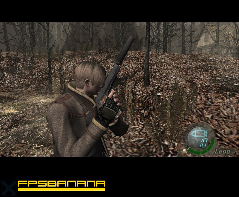 Naked Snake M1911A1 replacing The Punisher [Resident Evil 4] [Mods]