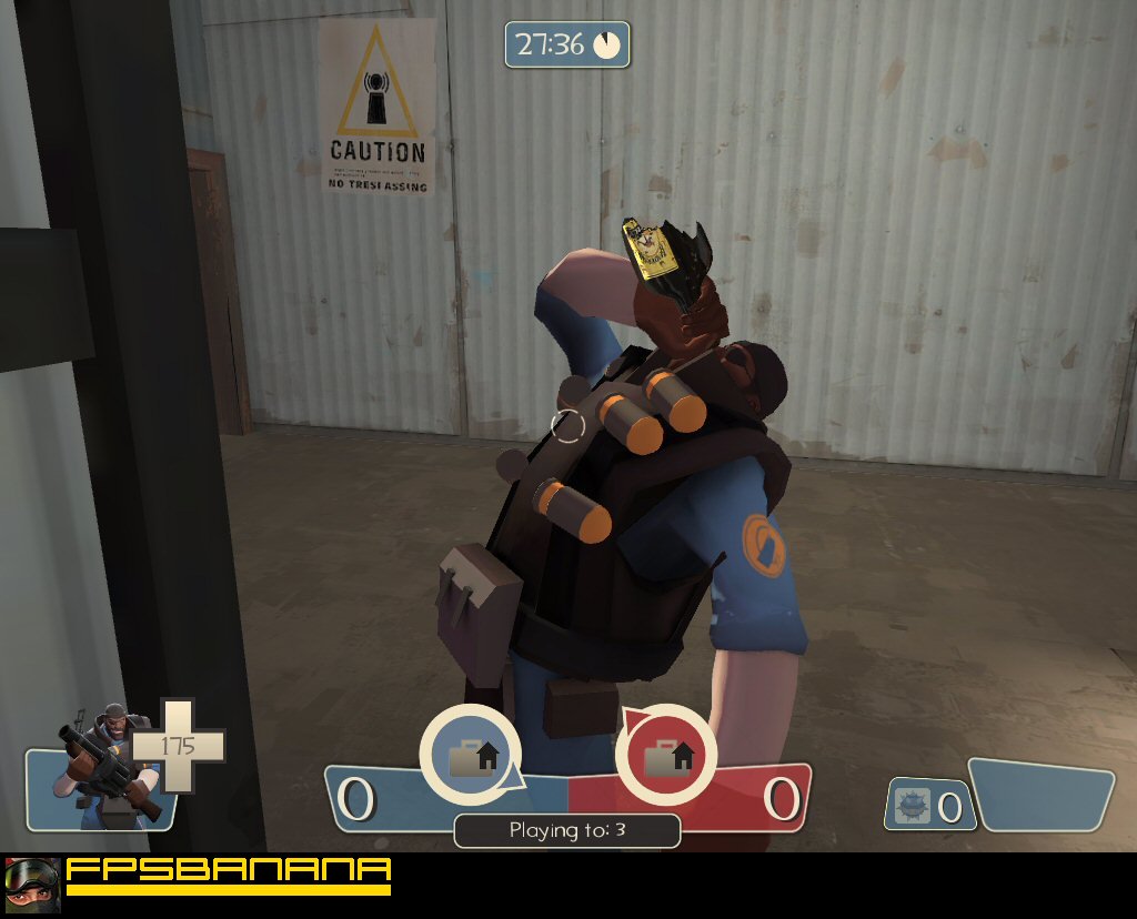 Bundaberg Bottle For Demoman